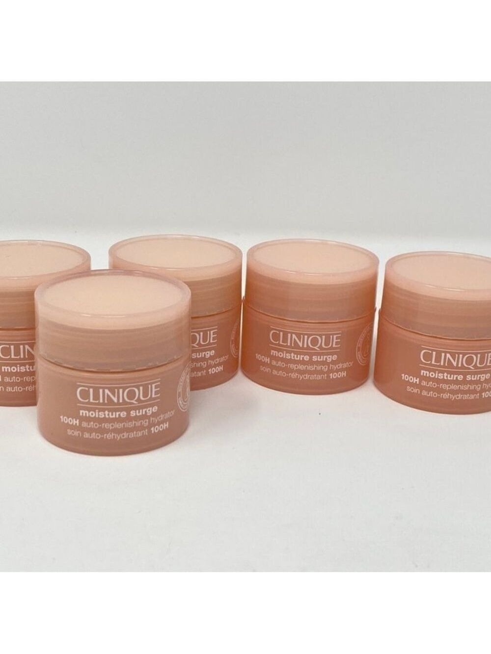 5 Clinique Moisture Surge 100h Auto Replenish Moisturizer .5/15ml tub New No box - Picture 4 of 4